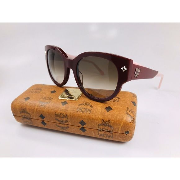 MCM Accessories - New MCM 673S 603 Bordeaux & Pink Sunglasses 53mm with Case